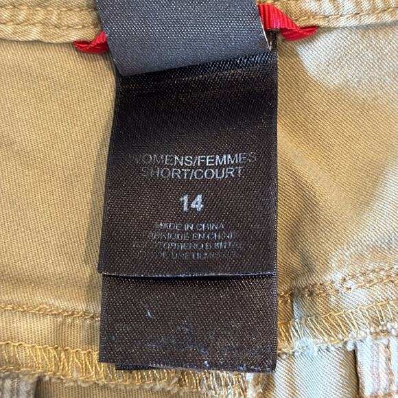 The North Face Women's Khaki Tech Wear Noble Stretch Roll Up Pant Size 14 - Picture 7 of 14